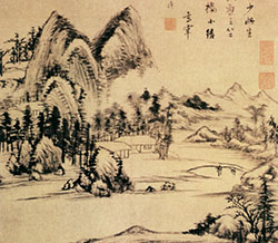 书画图文-明代董其昌书画辨伪技巧